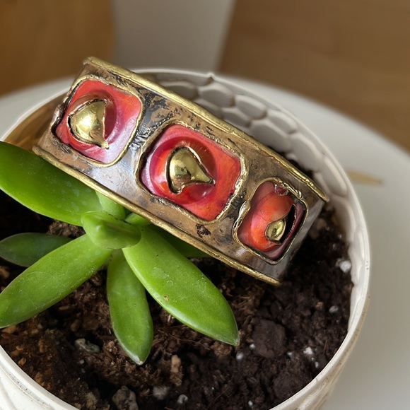 Jewelry - Brutalist style cuff bracelet